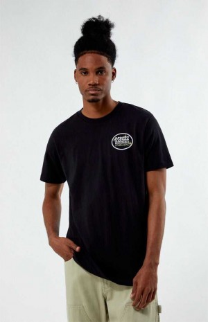 BLACK PacSun Desert Mountain T-Shirt | LEWMNXD-45