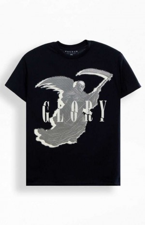 BLACK PacSun Glory T-Shirt | UJQAPLY-54