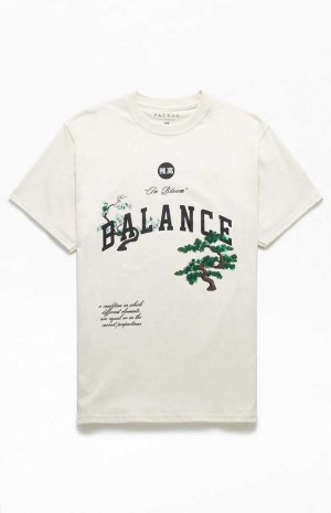 CREAM PacSun Balance T-Shirt | ITALDQH-59