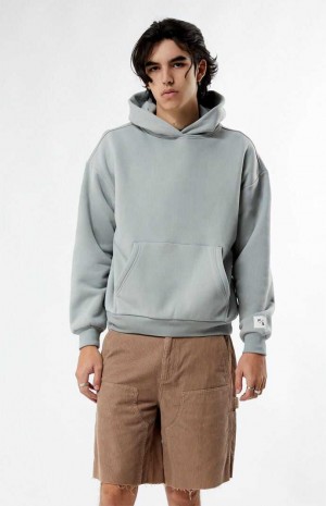 GRAY PacSun Gray Solid Hoodie | AHRUOQG-50