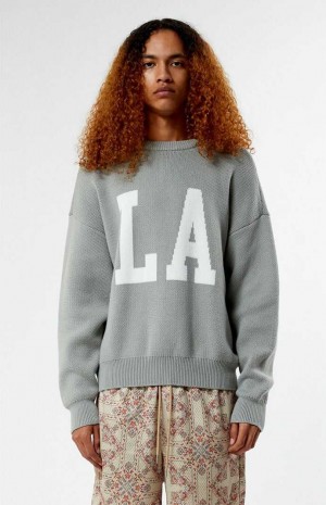 GRAY PacSun LA Sweater | IDVZLEK-28