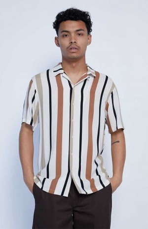 MULTI PacSun Jony Resort Shirt | DQBMPWZ-19