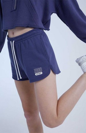 NAVY PacSun Pac 80 Sport Easy Shorts | KQLXBAO-87