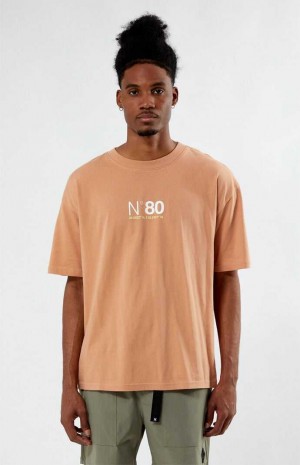 PEACH PacSun Peach N80 T-Shirt | LPQKYGJ-97