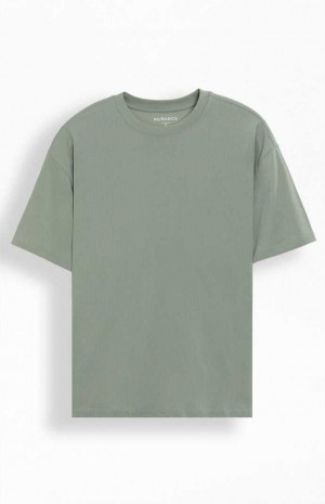 SHADOW PacSun PS Basics Shadow Basic Oversized T-Shirt | SWKEMLZ-65