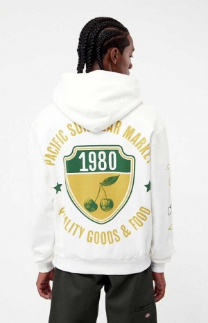 WHITE PacSun Quality Goods Hoodie | AVDHUBO-41