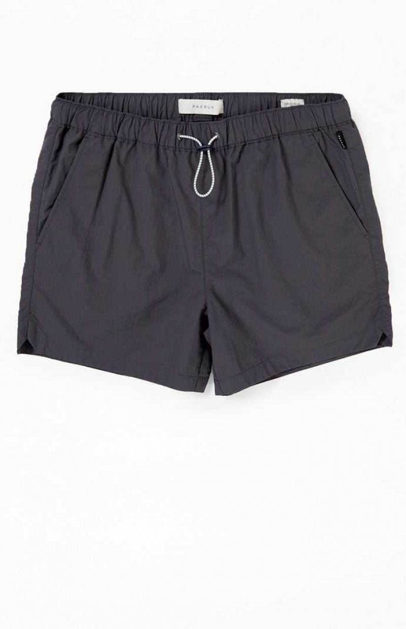 ASPHALT PacSun Asphalt Nylon Shorts | JRHITQU-28