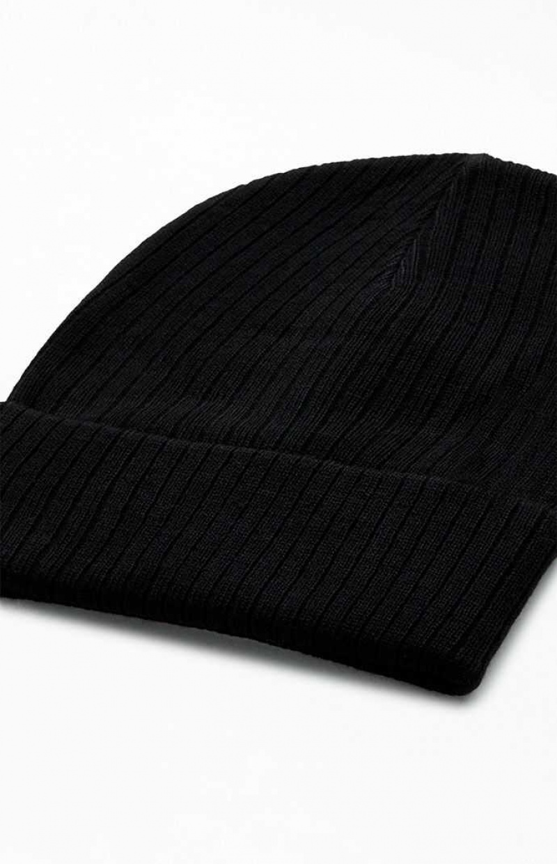 BLACK PacSun Basic Beanie | ACULTJS-71