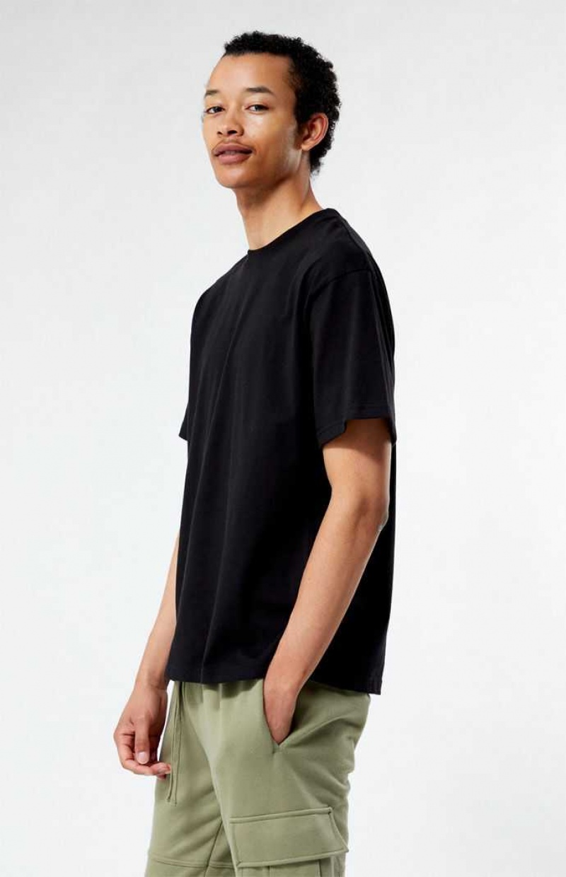 BLACK PacSun Black Premium T-Shirt | CDIJTKG-56