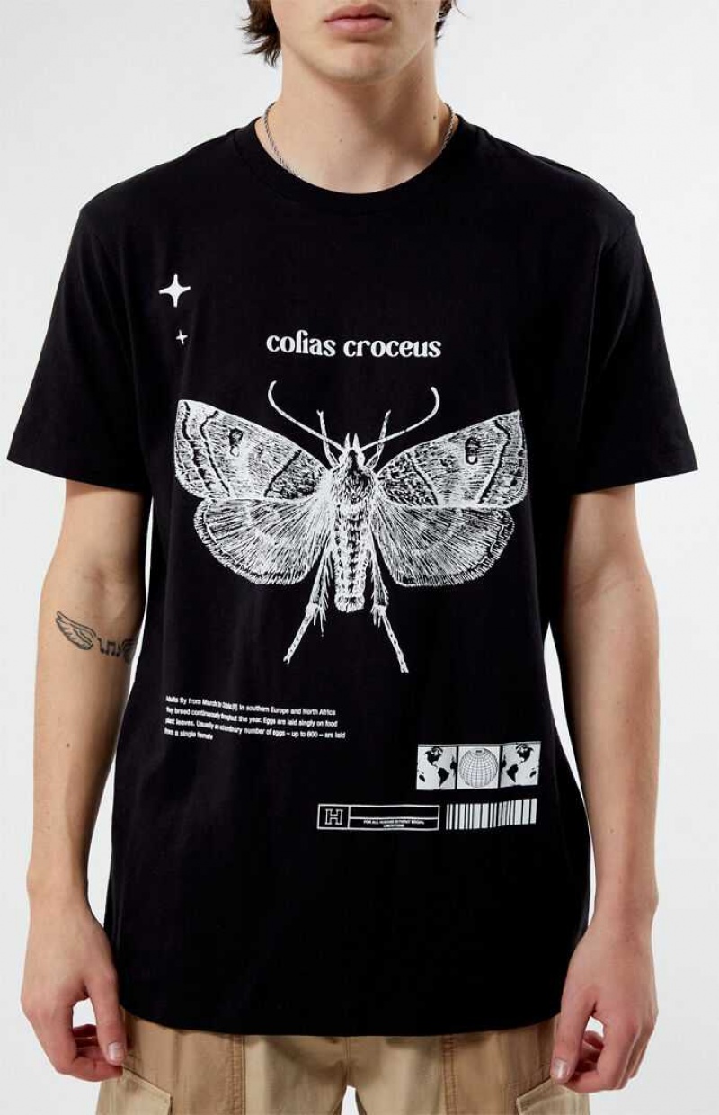 BLACK PacSun Croceus T-Shirt | DAPWZBG-08