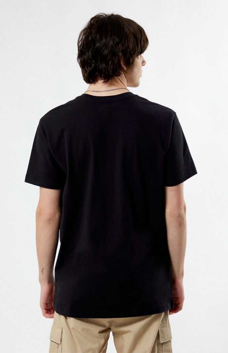 BLACK PacSun Croceus T-Shirt | DAPWZBG-08