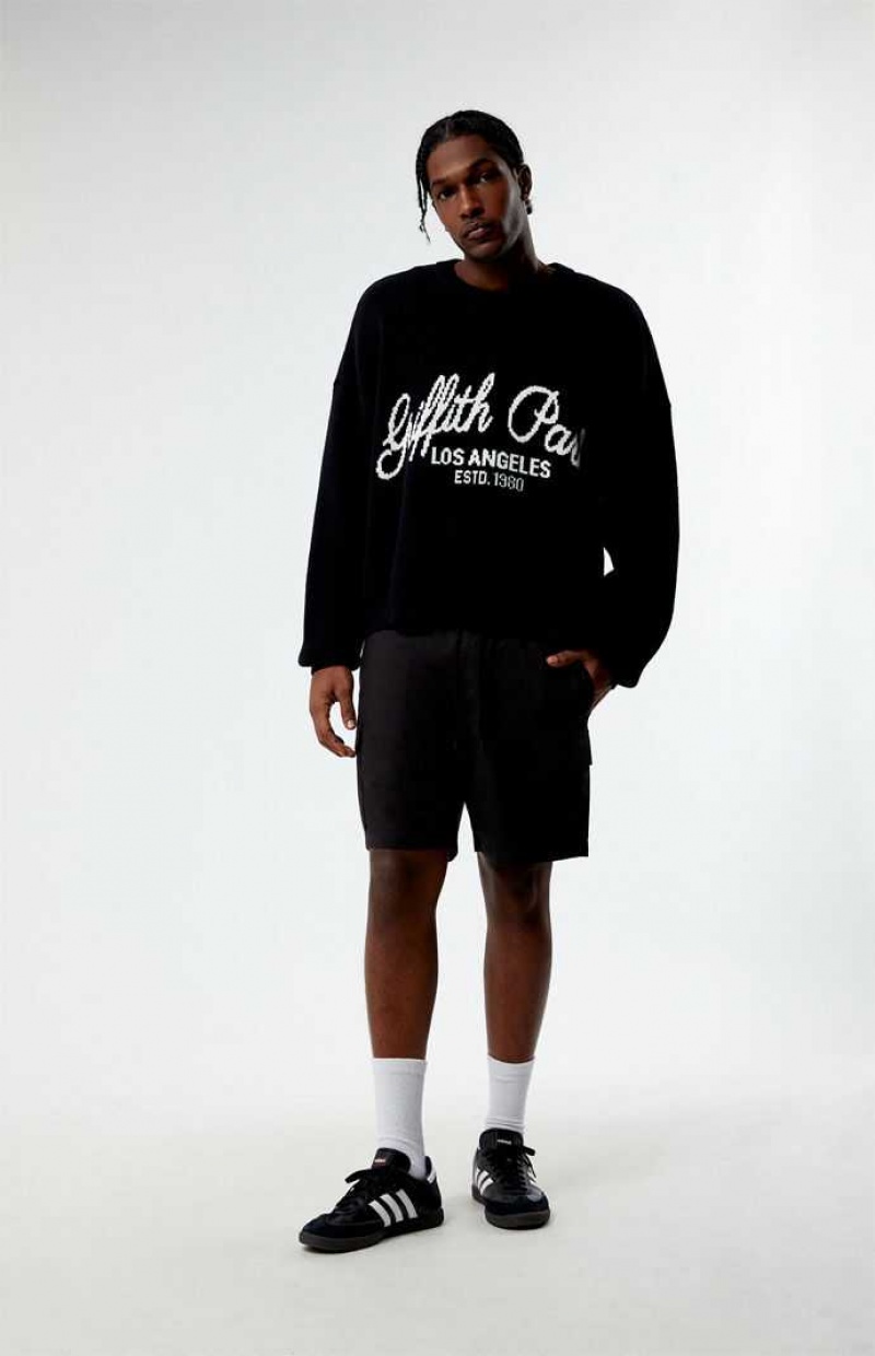 BLACK PacSun Griffith Park Sweater | ZRLTQUM-05