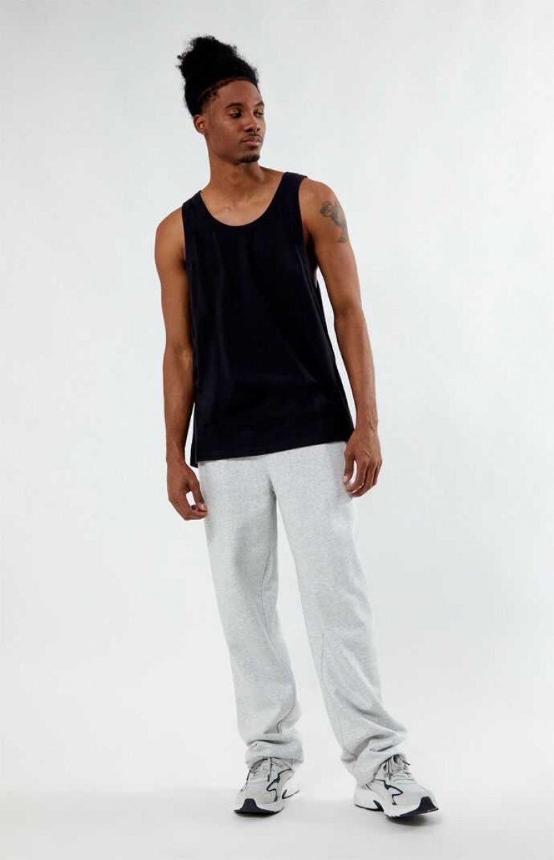 BLACK PacSun PS Basics Eco Black Tank Top | ZKGERPB-85