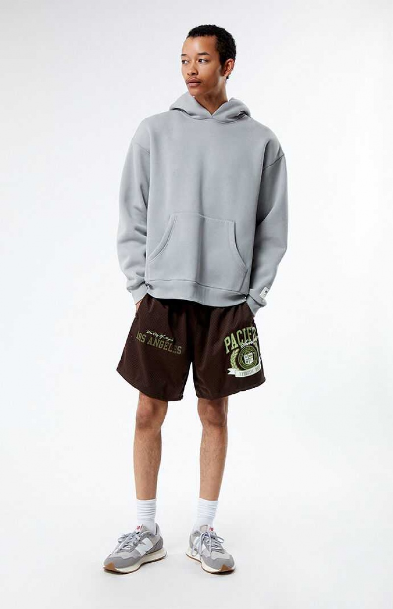 BLACK PacSun Pacific Sunwear Athletic Department Shorts | DAHLITU-08