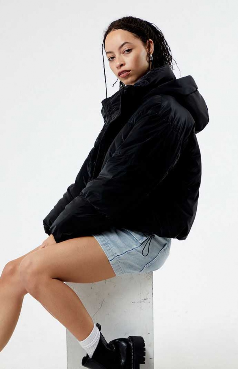 BLACK PacSun Puffer Jacket | ASTOCBN-89