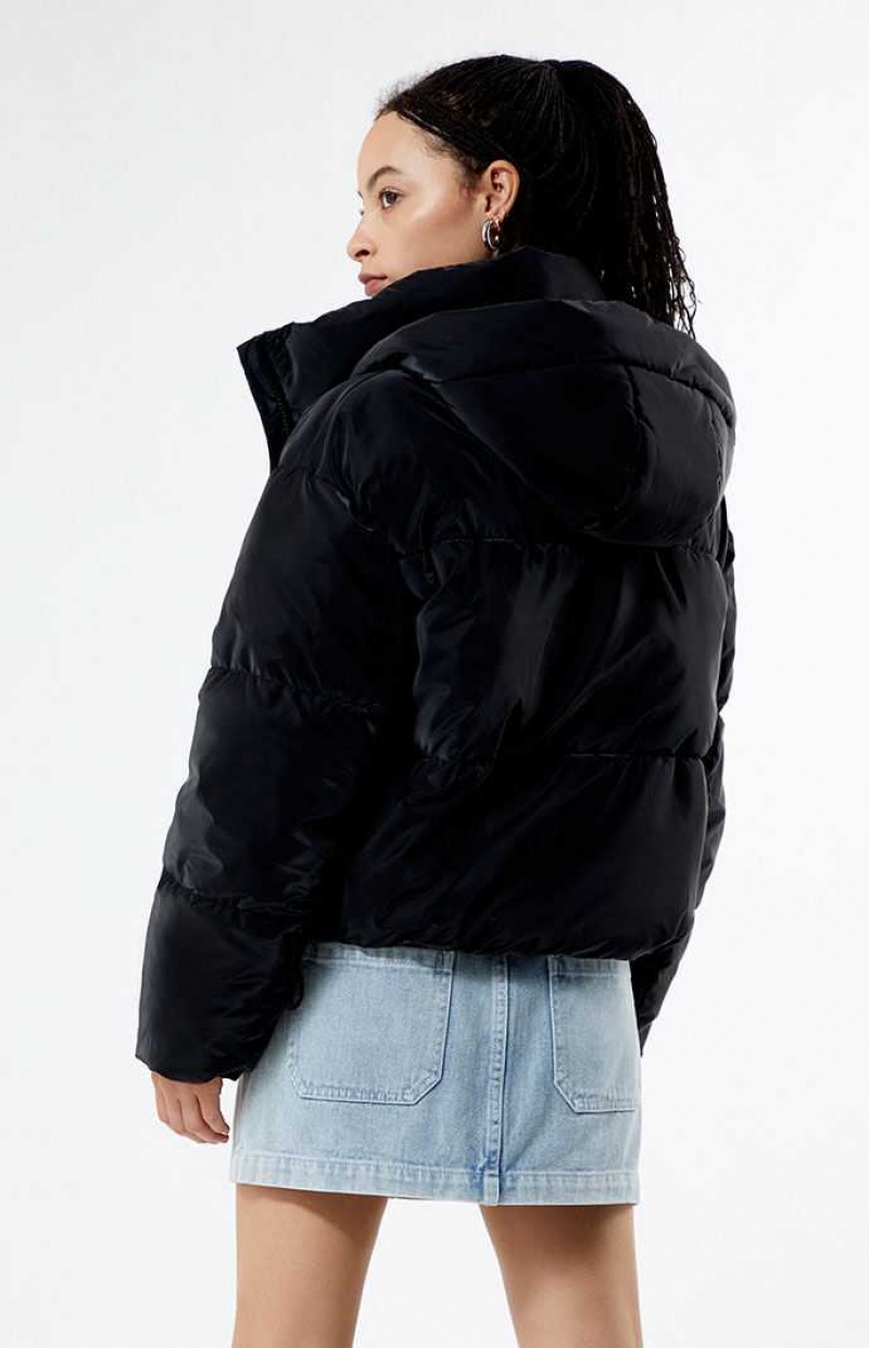 BLACK PacSun Puffer Jacket | ASTOCBN-89