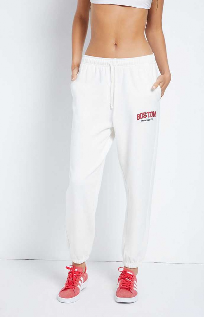 BLANC DE BLANC PacSun Boston Sports Sweatpants | PLVSJUT-68