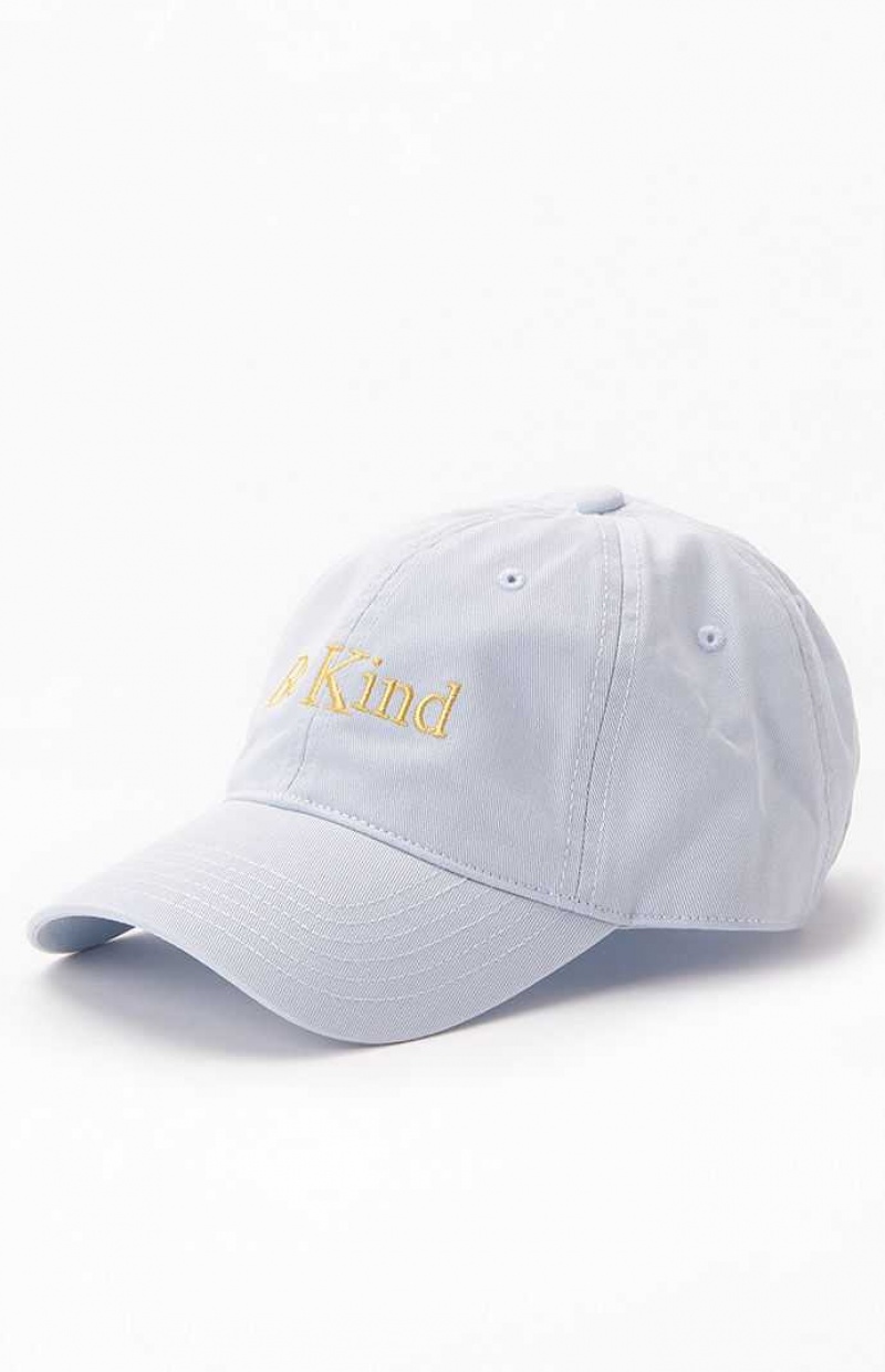 BLUE PacSun Be Kind Dad Hat | GVIUHFY-07