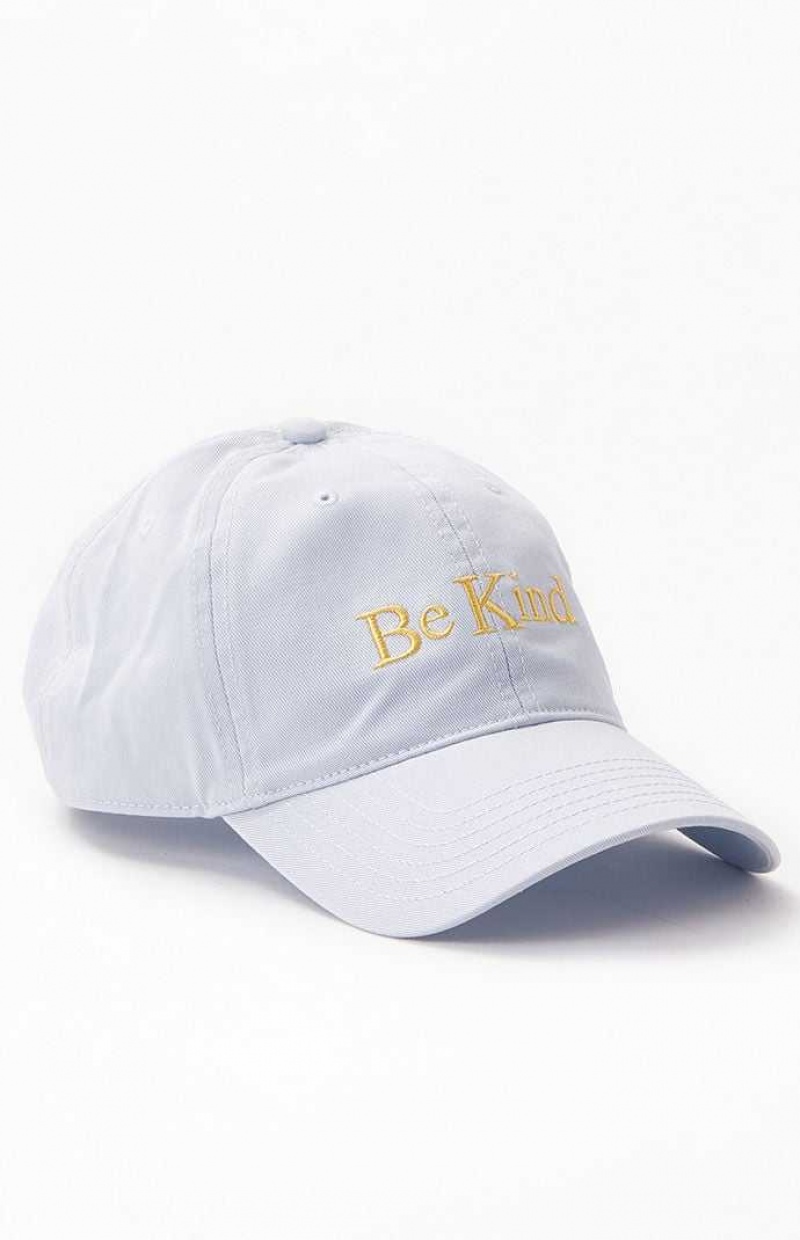 BLUE PacSun Be Kind Dad Hat | GVIUHFY-07