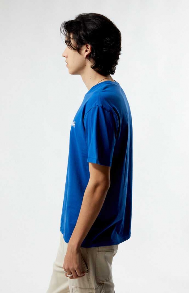 BLUE PacSun PS Basics Wonder T-Shirt | DNOYAIL-58