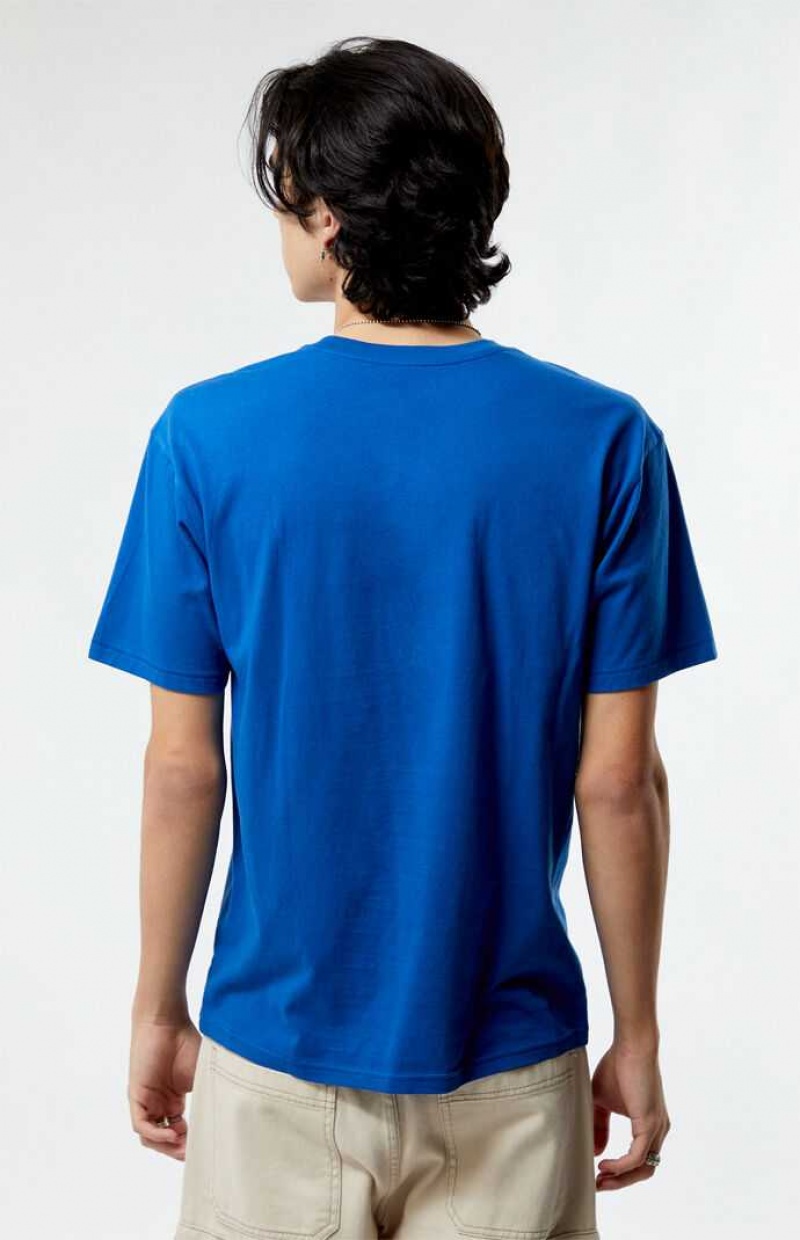 BLUE PacSun PS Basics Wonder T-Shirt | DNOYAIL-58