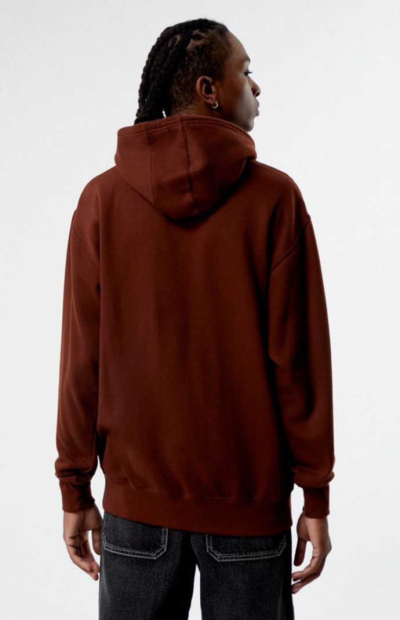 BROWN PacSun Delirious Hoodie | SWVUDEI-95