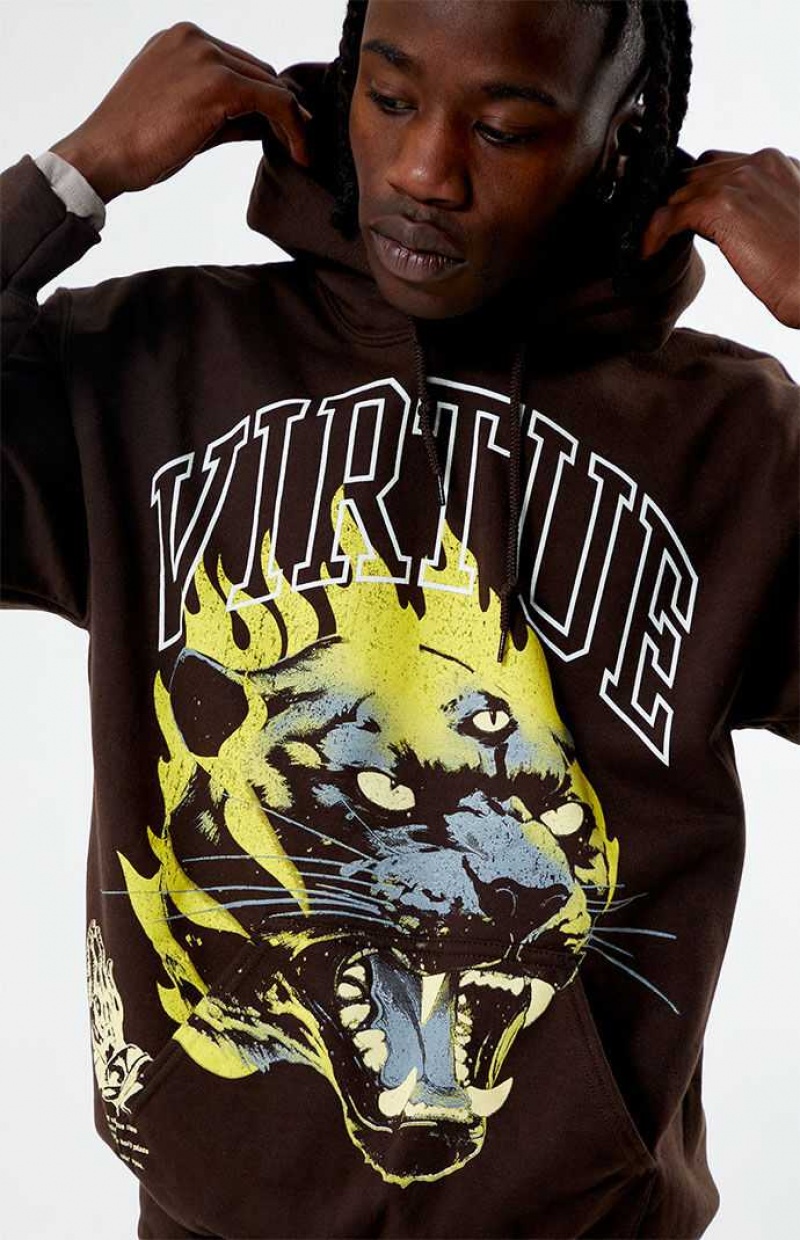 CHOCOLATE PacSun Virtue Hoodie | ULYKBCN-35