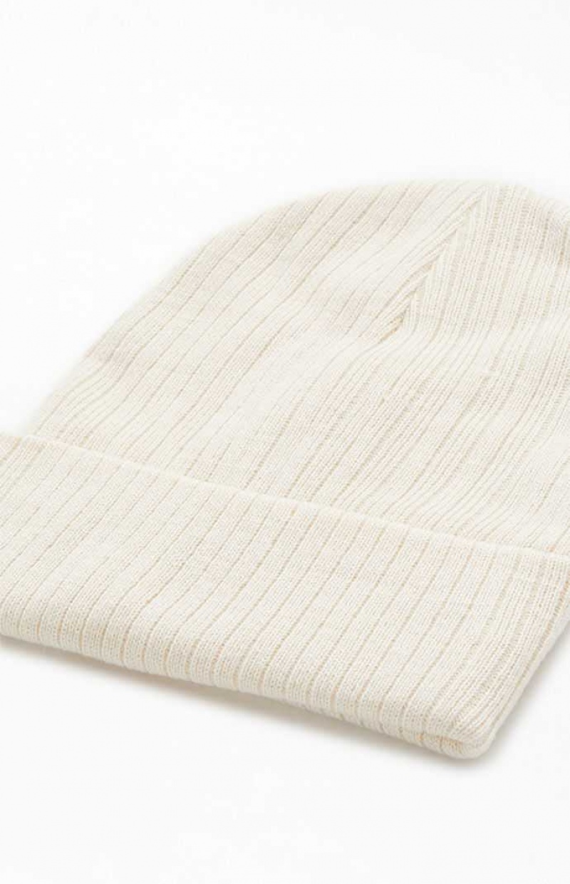 CREAM PacSun Basic Beanie | KGHVWLA-94