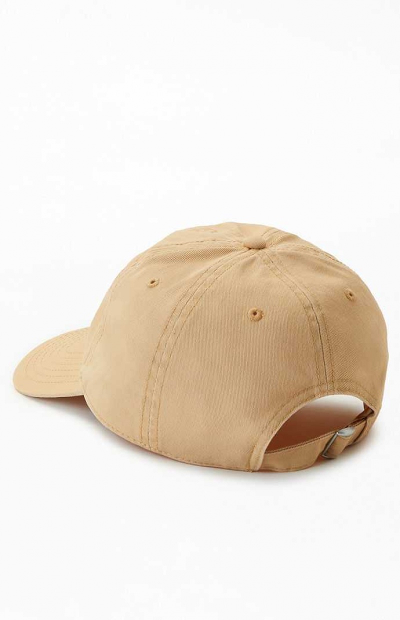 CREAM PacSun Basic Washed Dad Hat | ONFHCLU-56