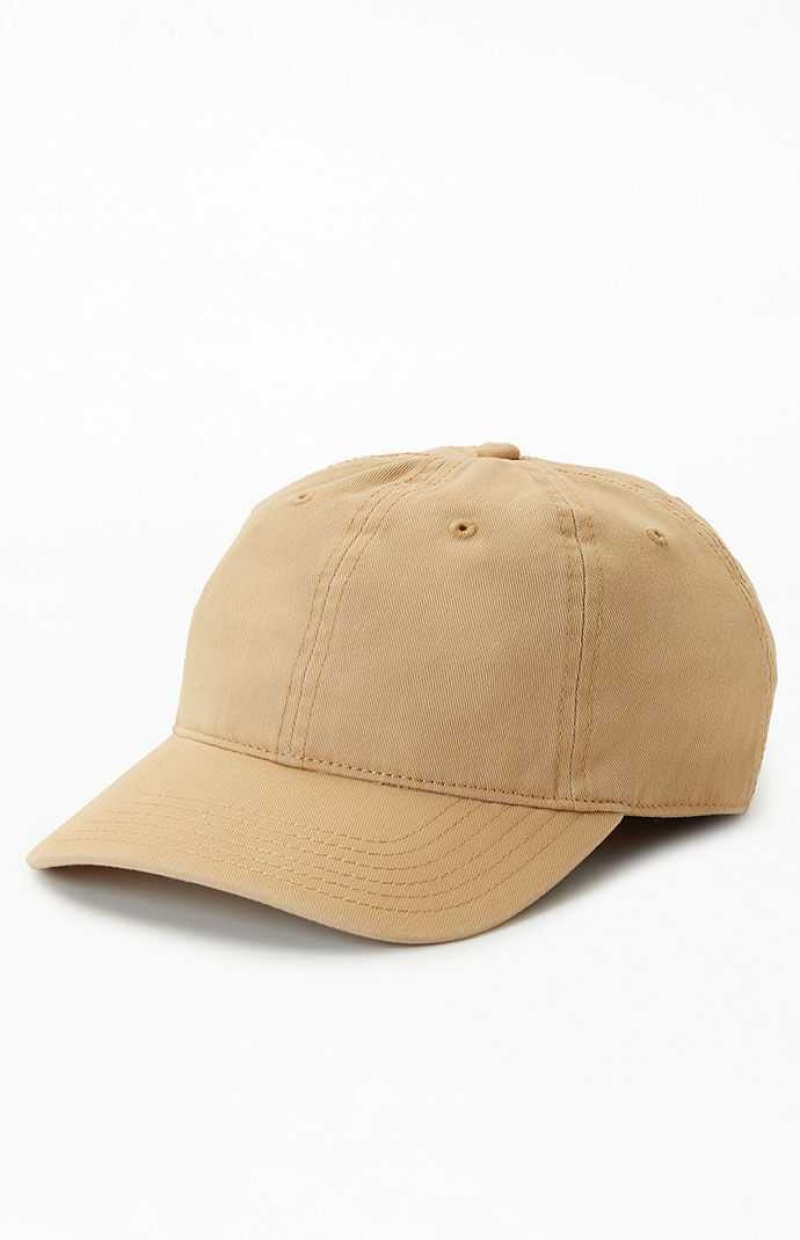 CREAM PacSun Basic Washed Dad Hat | ONFHCLU-56