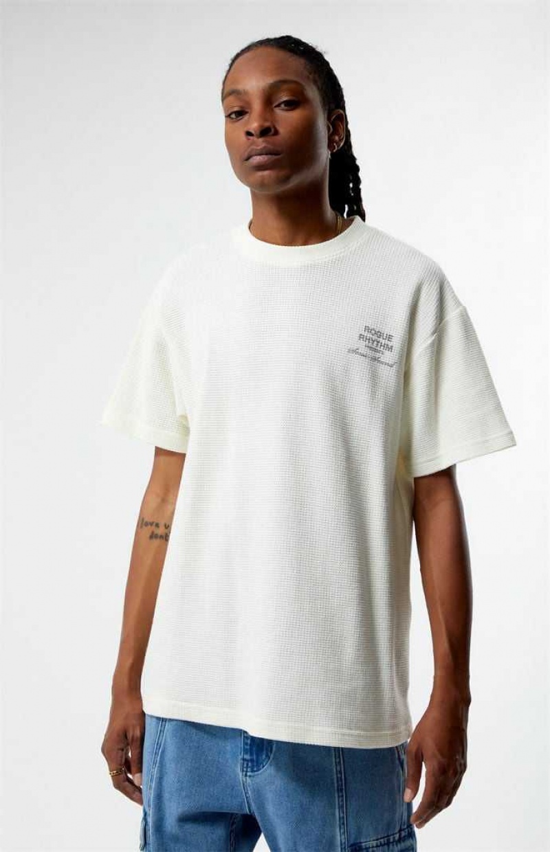 CREAM PacSun Cream Underground T-Shirt | UOMWZJE-70