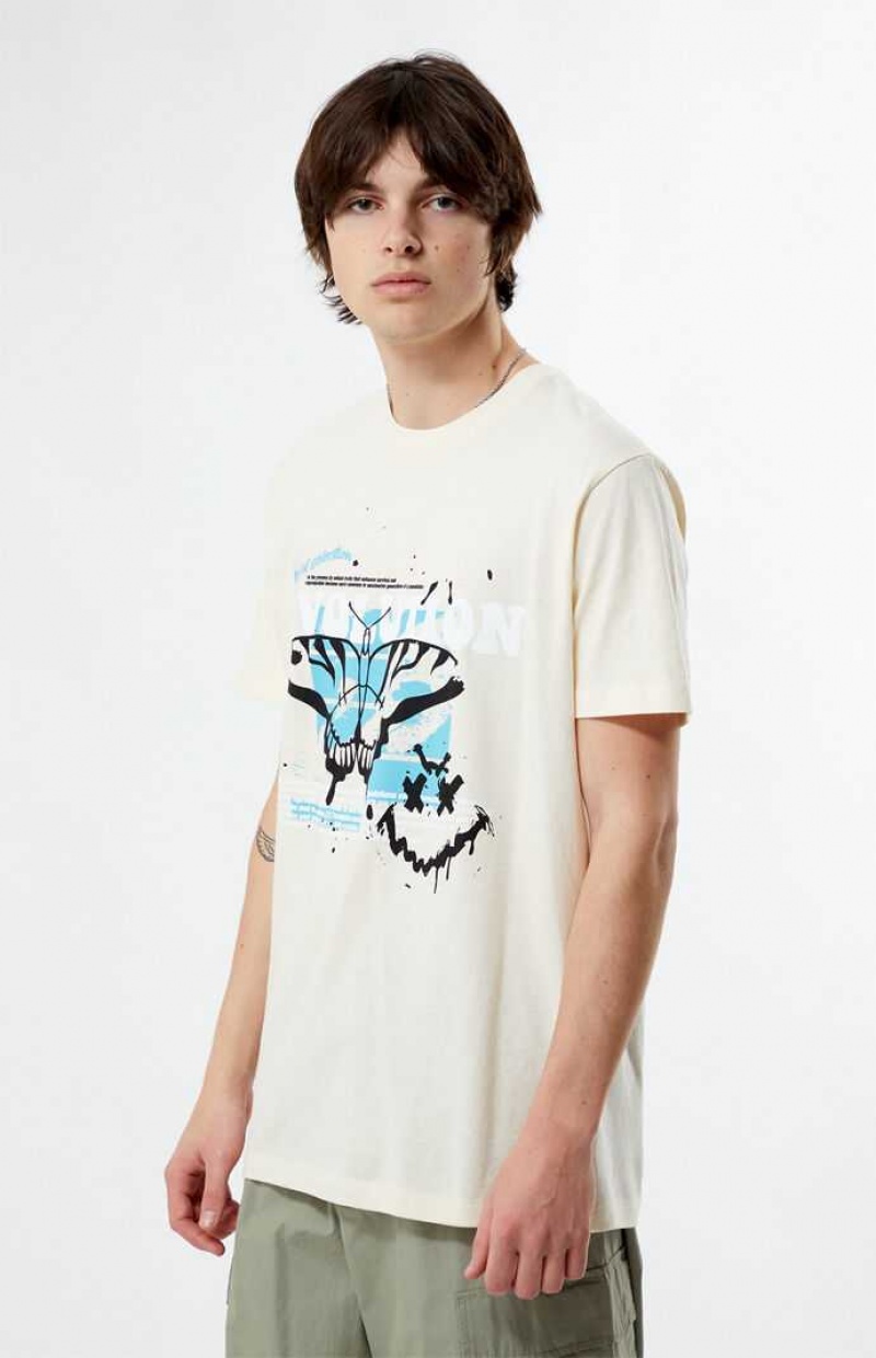 CREAM PacSun Evolution T-Shirt | EWKAVZM-59