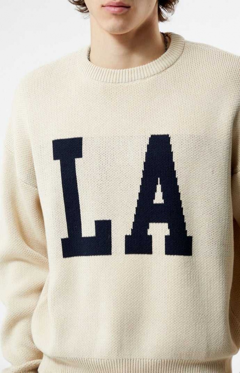 CREAM PacSun Los Angeles Crew Neck Sweater | KNPARCT-06