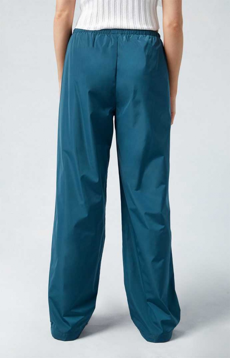 DARK BLUE PacSun Velocity Pull-On Baggy Track Pants | VZHNGQR-49