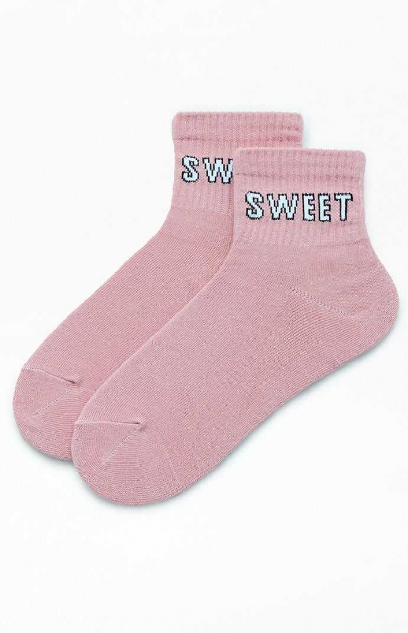 E. LILAC PacSun Sweet & Sour Quarter Socks | WEZJKOB-48