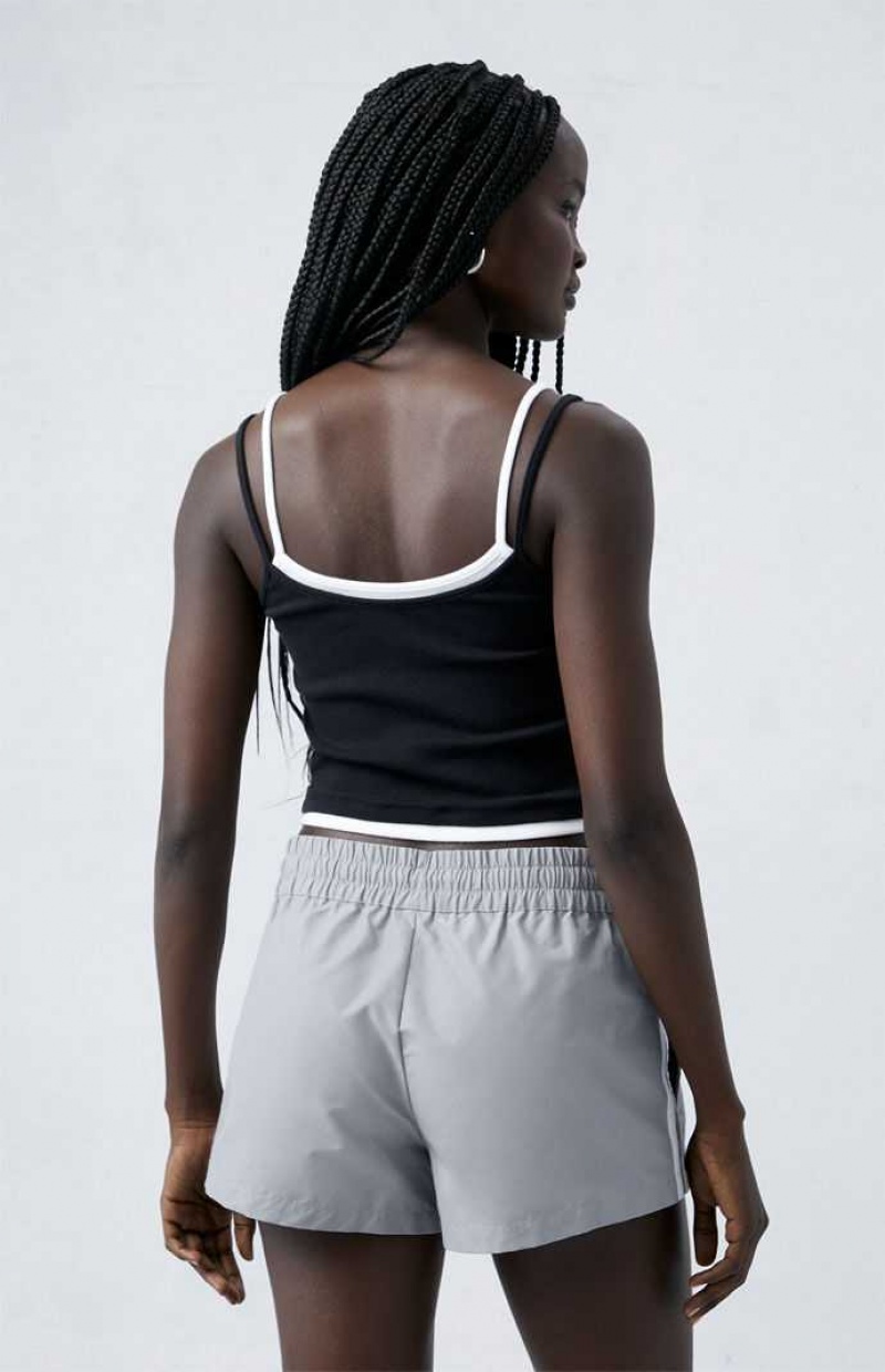 GRAY PacSun Gray Track Shorts | EMJFGKT-42