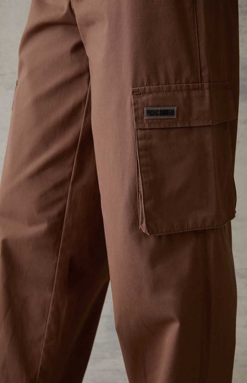 HAZELNUT PacSun Baggy Cargo Pull-On Pants | RHWMEIK-27