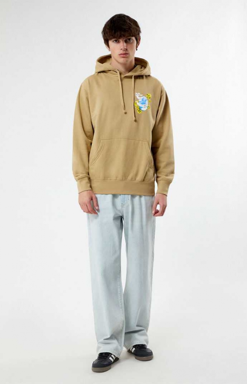 KHAKI PacSun Unlocked Dreams Hoodie | IQKWCNB-62