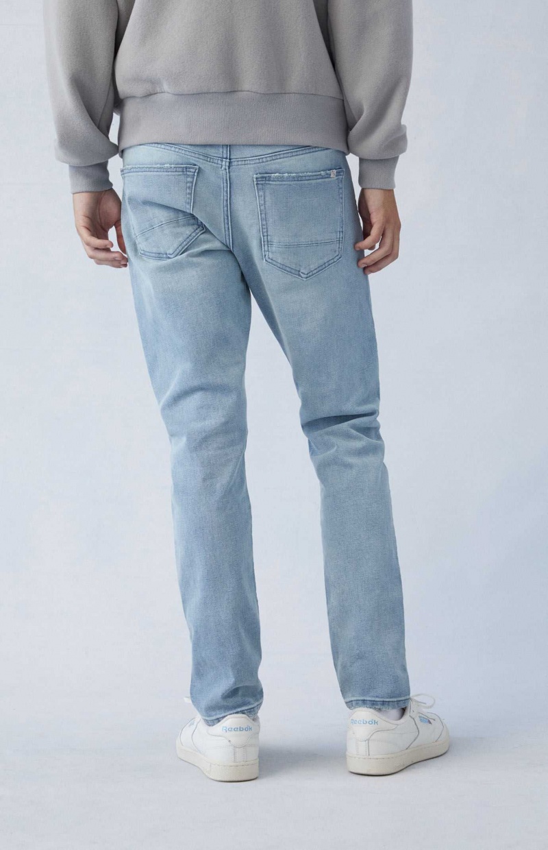 LIGHT INDIGO PacSun Eco Comfort Stretch Light Indigo Slim Jeans | CDNZOMY-95