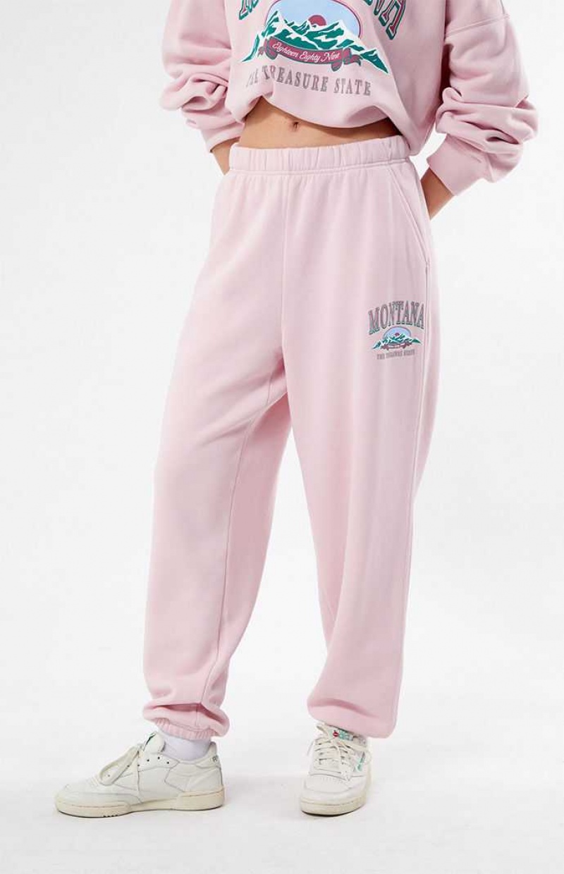 MAUVE PacSun Montana Sweatpants | JLBFWGS-12