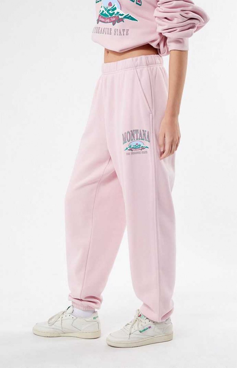 MAUVE PacSun Montana Sweatpants | JLBFWGS-12