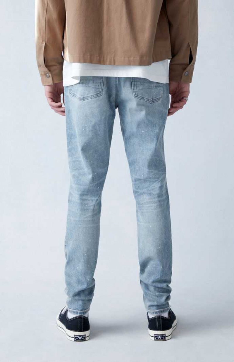 MEDIUM INDIGO PacSun Eco High Stretch Indigo Skinny Jeans | BLCNHAP-89