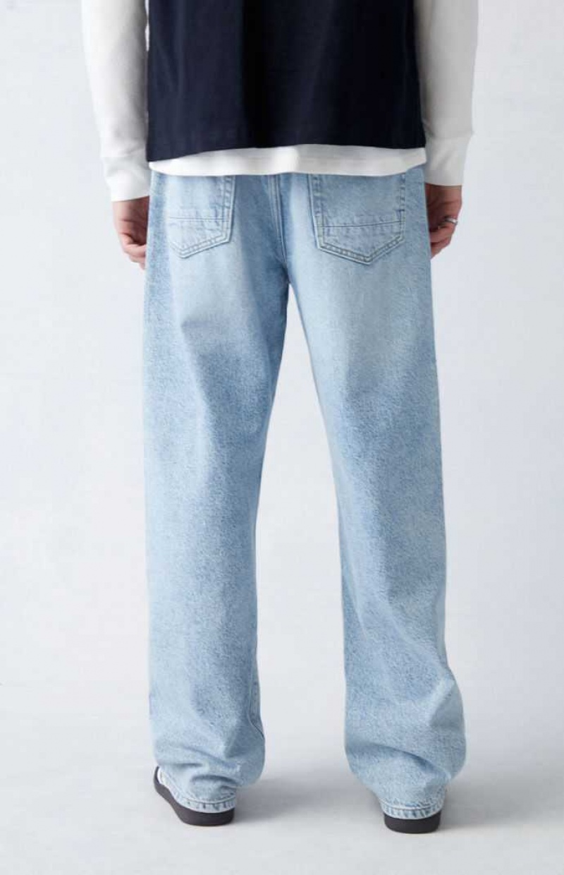 MEDIUM INDIGO PacSun Eco Indigo Baggy Jeans | NUSEMDK-80