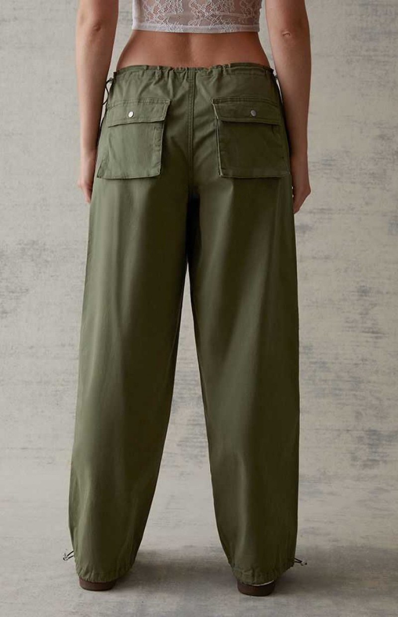 OLIVE PacSun Baggy Pull-On Pants | ALBJFWN-84