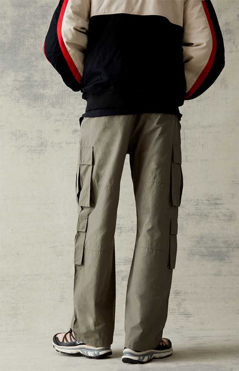 OLIVE PacSun Olive Baggy Cargo Pants | UATEQWV-31