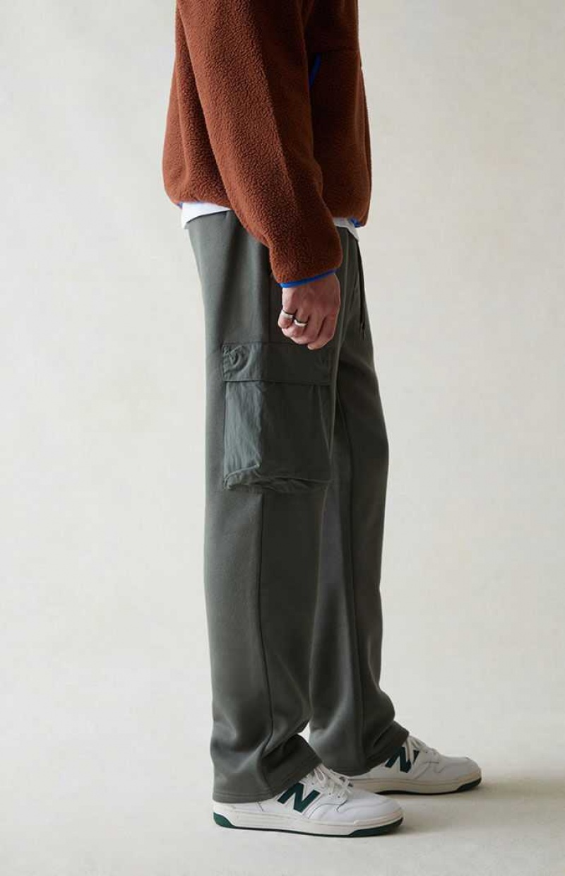 OLIVE PacSun Olive Cargo Sweatpants | WRCDOKP-21