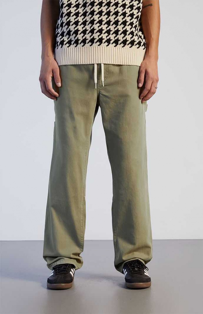 OLIVE PacSun Olive Multi Carpenter Pants | ZTRBKAL-30