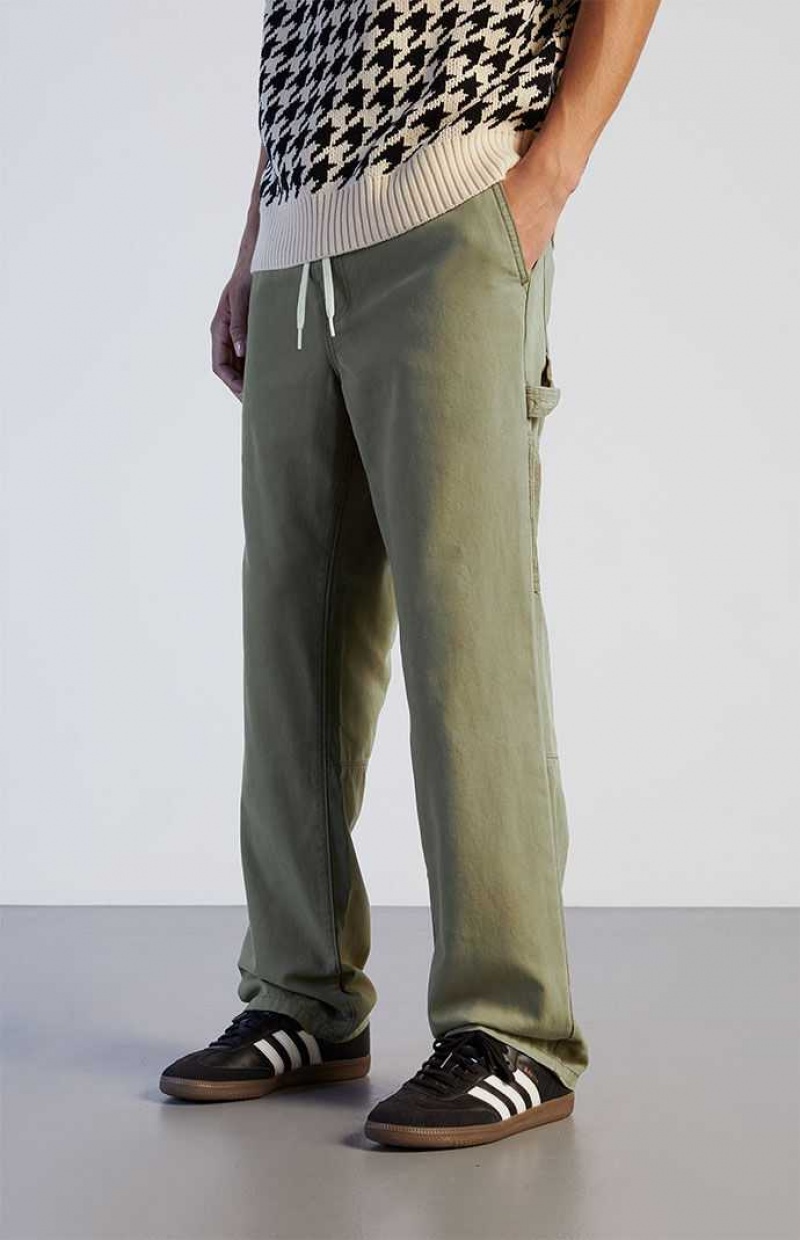 OLIVE PacSun Olive Multi Carpenter Pants | ZTRBKAL-30