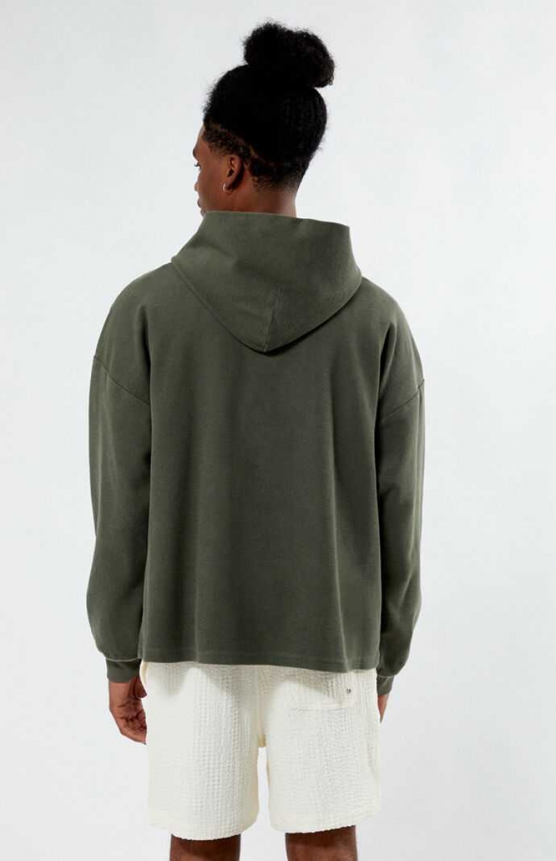 OLIVE PacSun Pacific Sunwear Alley Hoodie | VLTGZNE-87