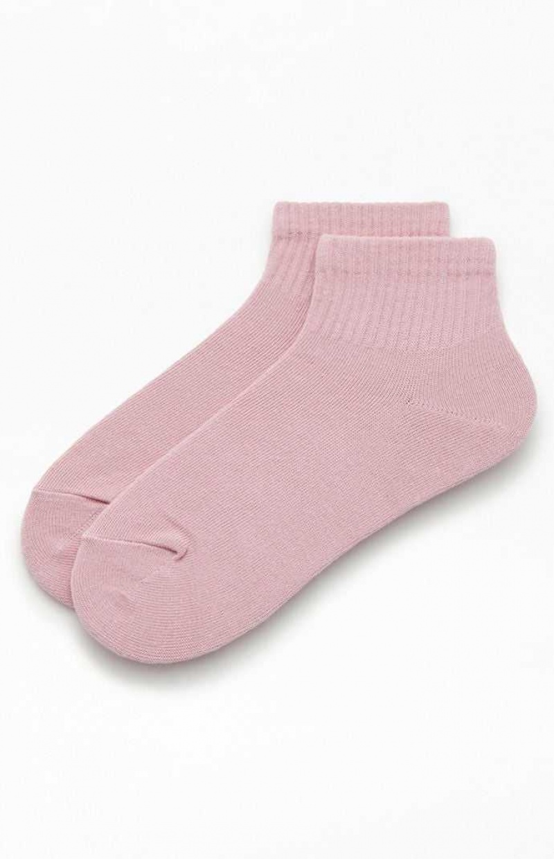 PINK PacSun Basic Quarter Socks | VNBZUYW-71